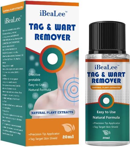 Wart Remover Liquid - 12% Wart Liquid with Salicylic Acid Botanical-Based Formula for Plantar and Common Warts.Suitable for People with Most Skin Types (1pack) in Saudi Arabia