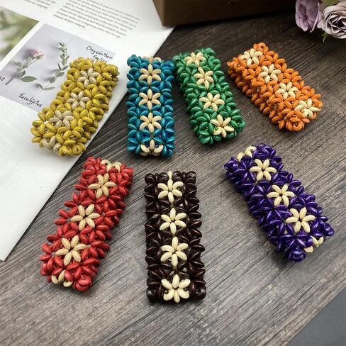 Bohemian Wide Chunky Wooden Bangle Bracelets Multi-Colored Wooden Beads Wristband Elastic Coconut Shell Bangle Bracelets Ethnic Wood Cuff Bracelet Vintage Rerto Chunky Bracelets in Saudi Arabia