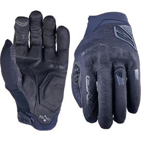 XR-Trail Protech EVO Cycling Gloves, Unisex Bike Gloves for Road Bikes, MTB, E-Bikes and More – Black and Cement, 2XS-3XL