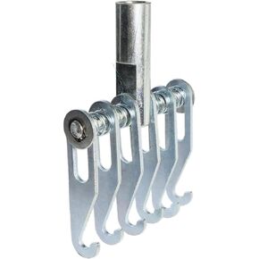 6-Claw Hook Dent Puller Tool - Heavy Duty Adjustable M16 Thread Auto Body Repair Kit for Car Sheet Metal Dent Removal