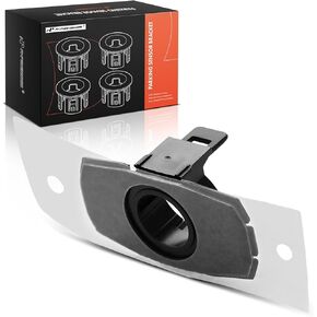 A-Premium Inner Outer Left or Right Side Parking Assist Sensor Retainer Bezels Compatible with Toyota Models - RAV4 2019-2022, Prius 2018-2022, Highlander 2020-2022
