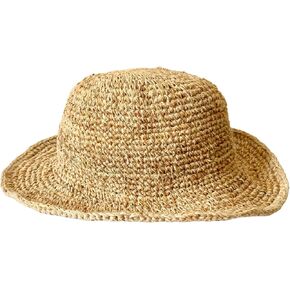 Breathable Sweat Proof Summer hat for Men and Women. Hand Crafted Sun hat Made from Natural Hemp from Nepal. Foldable with Classic Looks and Comfy. Ivory