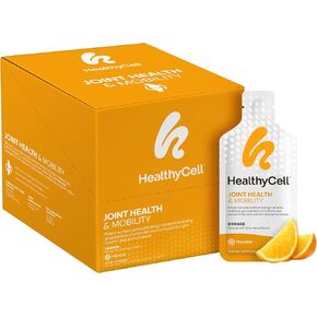 Healthycell Joint Health & Mobility Daily Liquid Supplement - Joint Support Supplement, Inflammation Response, Cartilage & Flexibility with Curcumin, Glucosamine & Chondroitin - 14 Gel Packs in Kuwait