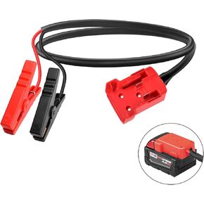 محول مشابك كابلات الطائر لميلووكي M18 18V بطارية كابلات معززة للسيارات لبدء تشغيل بطارية الأداة (2 قدم)