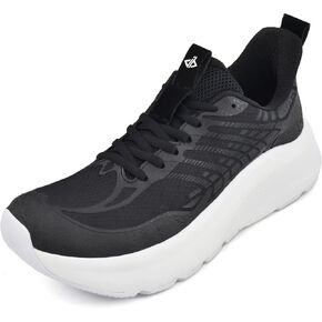 Jackshibo Wide Toe Box Runn Men Running & Tennis Athletic Gym Orching Sneakers Cross Cross -