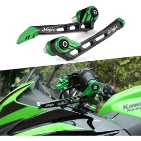 Motorcycle Handguards Fit For Ka.wasaki Ninja500 2024 2025 | Ninja400 NINJA650 Ninja ZX4R ZX6R ZX10R ZX14R 2018-2024 All Year | NINJA Handlebar Grips Guard Clutch Levers Guard Accessories BK