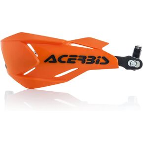 Acerbis Moto Hand Guards, Orange/Black, Size Unifit