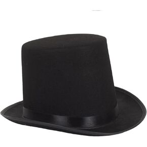 Barelove Black Top Hats Magician Victorian Dress Up Crazy Top Dance Sequence Top Hat Christmas Assume for Men Women Usisex