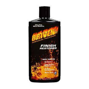 DRIVEN Finish Restorer for All Paint Types, Clear Coat, Fiberglass Gel Coat, Tire Rims & More - Safely Removes Medium to Heavy Oxidation, Water Spots, Light Surface Scratches - for Automobiles, Boats