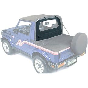 Bestop 8006115 Black Denim Windjammer for 1986-1994 Suzuki Samurai