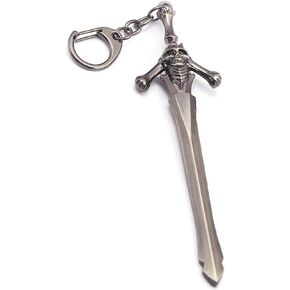 Retsamradassat Game DMC 5 Dante's Cosplay Sword Sword -keychain