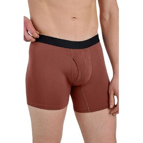 Meundies® Boxer موجز W/Fly - الملابس الداخلية للرجال - حزام مرن - 92 ٪ Micromodal® - 8 ٪ الإيلاستين