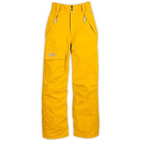 The North Face Freedom Insulated Pant w/ Boot Clip (Little Kids/Big Kids) Leopard Yellow XXS (5 Little Kids) x One Size