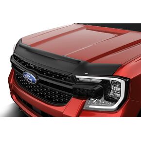Husky Liners Aeroskin II Hood Protector | يناسب 2019-2025 RAM 2500 ، 3500 (يستبعد الرياضة ، Powerwagon & Rebel Hoods) | انحراف الانحراف المنخفض/درع الأخطاء - 1 جهاز كمبيوتر. ، أسود محكم | 2830189