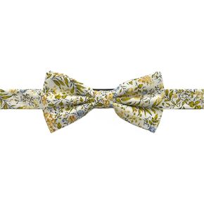 Jacob Alexander Men's Tropic Bouquet Floral Pattern Pre-Tied Adjustable Banded Bow Tie