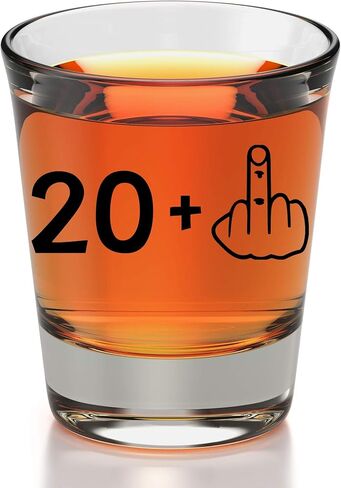 21st Birthday Shot Glass - In My 21st Birthday Era - Funny Birthday Gifts For Him Or Her - 21st Bday Decorations For Men, Women, daughter, Sister, Best Friend, Co-Worker - Twenty One in Kuwait