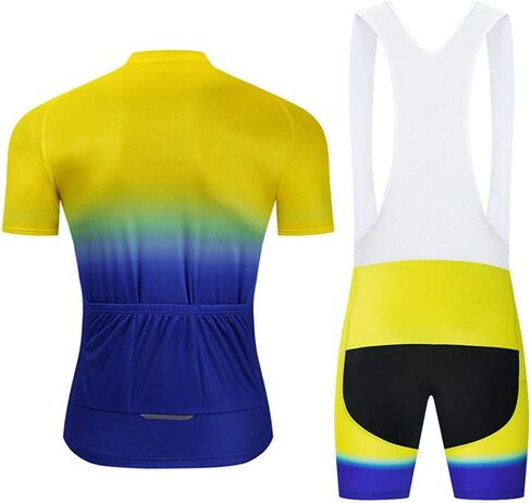 جيرسي لركوب الدراجات للرجال مجموعة قصيرة الأكمام القمصان لركوب الدراجات على الطريق القمصان مع 20D مبطنة الجفاف in Kuwait