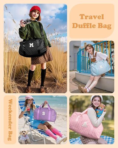 فتيات حقيبة Duffle ، أكياس أسبوعية للنساء ، حقيبة صالة رياضية شخصية للفتيات ، أكياس أحادية القراصنة ، هدية عيد ميلاد للأطفال ، المراهقين ، النساء ، أمي ، المعلم in Kuwait