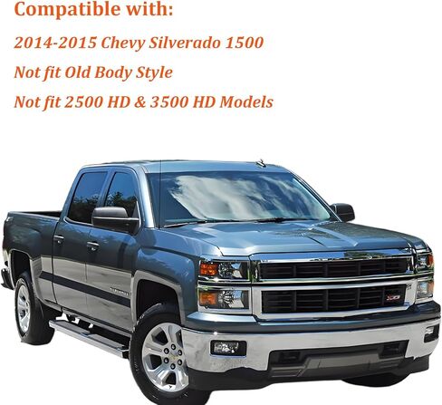 مجموعة المصابيح الأمامية لعام 2014 2015 Chevy Silverado 1500 Halogen Head Light Light President President and Raptenger Side ، Black Housing Amber Side in Kuwait