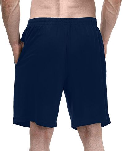 NY Threads 3 Pack Men's Athletic Shorts Quick Dry Lightweight Workout Running Gym Shorts with Pockets in Saudi Arabia