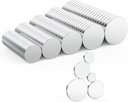 200 Pcs Small Magnets Neodymium Magnets Fridge Magnets, 2mm Rare Earth Magnets Heavy Duty Magnets for Whiteboard DIY Building Craft, Office Magnets Double Sided Magnet in Saudi Arabia