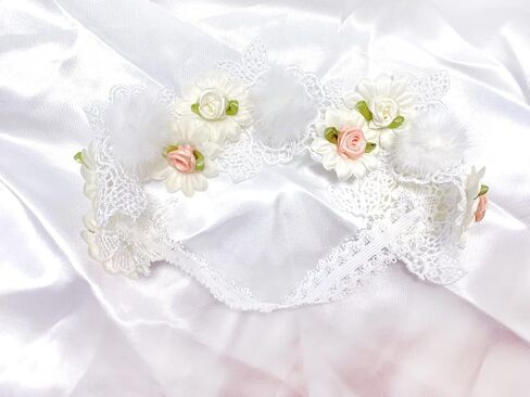 Royal Bride Garter Set with Bowknots Plus Prom Leg Garter with Rhinestone in Saudi Arabia