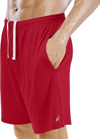NY Threads 3 Pack Men's Athletic Shorts Quick Dry Lightweight Workout Running Gym Shorts with Pockets in Saudi Arabia