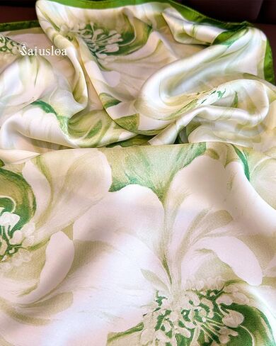 Neck Scarf For Womens Silky Head Scarves Hair Bandanas Square Scarf Fashion Accessories lightweight in Saudi Arabia