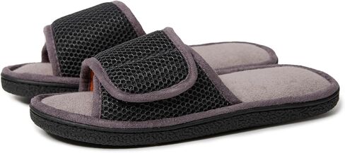 Magtoe Men's Adjustable Indoor Slippers Open Toe Arch Support Memory Foam Home Slippers in Saudi Arabia