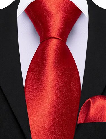 Barry.Wang Solid Color Pre-tied Ties for Men Zipper Necktie and Pocket Square Tie Clip Set Adjustable Neck Tie Wedding in Kuwait