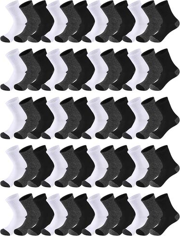 Tarpop 100 أزواج الجوارب السائبة الجوارب رجال الرطوبة فاقة غير رسمية الجوارب الكاحل بشكل كبير للجنسين للمشردين البالغين in Kuwait