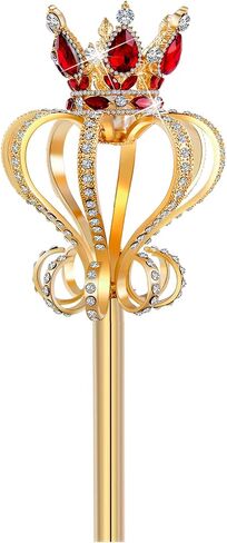 CiBiZi Fairy Princess Wands Queen King Scepter Wands Festival Wands for Pageant Role Play Wedding Halloween Prom in Kuwait