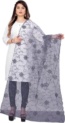 ARGLOS Women's Soft Net Embroidery Floral Lace Mesh Party Prom Wedding Shawl Scarf Wraps and Beach Swimsuit Cover-Up in Saudi Arabia