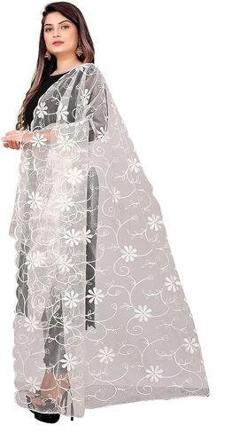 ARGLOS Women's Soft Net Embroidery Floral Lace Mesh Party Prom Wedding Shawl Scarf Wraps and Beach Swimsuit Cover-Up in Saudi Arabia