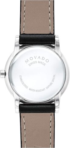 Movado Museum Classic Women’s Watch - حركة الكوارتز السويسرية ، حزام Calfskin - 3 ATM مقاومة للماء - ساعة أزياء فاخرة لها - 28 ملم in Kuwait