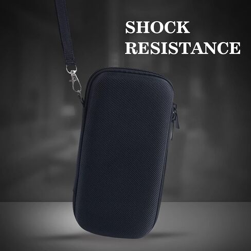 Wolfteeth Smell Proof Bag - Vape Case, Stash Box Container Pouch, Vape Pen Battery Holder for Men Friend, Black in Kuwait