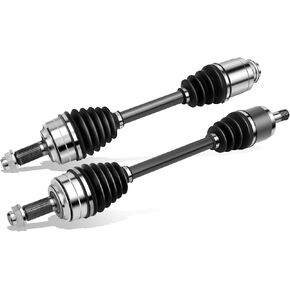 Front CV Axle Shaft Assembly Fit for Honda Accord 2008-2012, Acura TSX 2009-2012, TSX 2013 Automatic Trans, Accord 2013-2014 L4 2.4L, Civic 2014 EX Manual Trans L4 1.8L, 60-4250 60-4251