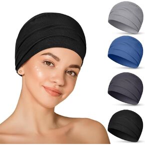 Zhengmy Chemo Cancer Hats Women Sleeping Cap Headwear Cotton Head Covering Head Wrap for Cancer Patients Hair Loss
