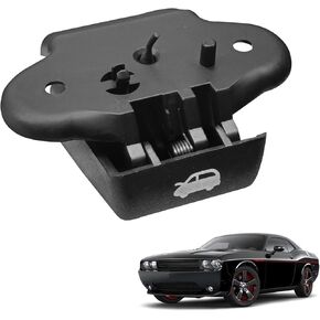 Hood Latch Release Handle Compatible with 2001-2010 Chevy Voyage Grand Voyager 300 2001-2014 Dodge Caravan Challenger Replaces 03334 68002784AA Hood Release Latch