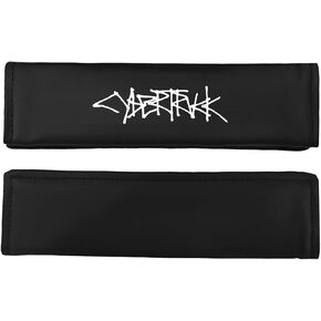 2PCS Seat Belt Pads for Cybertruck Seat Belt Cover Foam Cushion Covers Adjuster Soft Comfort Shoulder Neck Protector Gift Tesla Cybertruck Interior Accessories (Black)