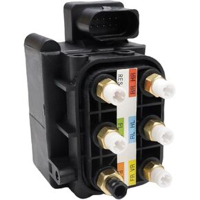 USTAR Air Suspension Valve Block Compatible with Mercedes-Benz CL550 CLS400 CLS550 E350 E400 E500 GL320 GL350 GL450 ML250 ML320 ML350 ML400 Replace 2123200358