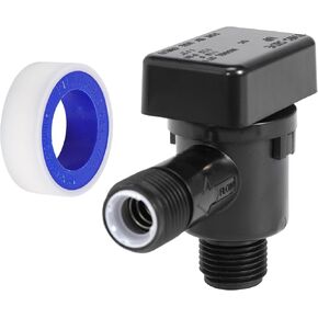 1 Pcs Vacuum Breaker Check Valve 571-VAC-CHK-A Black Tank Check Valve Fit for b&b Model 571 Replace Leaking Vacuum Breaker on RV Camper Trailer Clean and Protect Your Water Fresh System