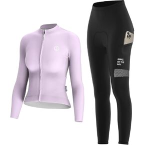 INBIKE Cycling Jersey and Bike Pants for Women Lightweight Breathable Bicycle Set XX-Large