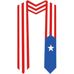 National Flag Graduation Stoles Class of 2025 Congratulation Gifts Stole scarf for Study Aboard International Students