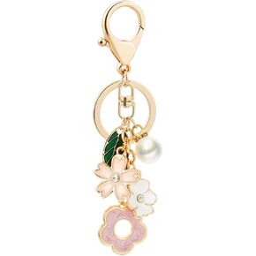سحر مجموعة المفاتيح في Cuwuu ، Keyyrings زهرة لطيفة للنساء ، وملحقات حقيبة اليد الفتيات
