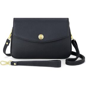 حقيبة Crossbody Peacocktion للنساء العصرية الصغيرة Pu الجلود الصليب كروس الجسم معصم الكتف للسفر