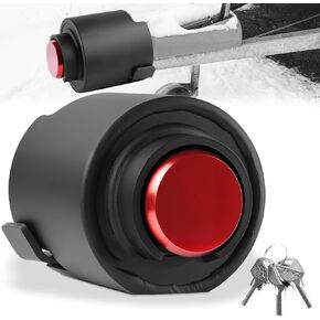 Heavy Duty Trailer Lock - for 2-Inch or 2 5/16 Inch Couplers,Anti-Theft Trailer Tongue Lock - Weatherproof Trailer Coupler Lock for RVs, Trailers, Trucks and Boats