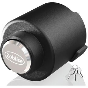 Heavy Duty Trailer Locks Ball Hitch ، 2 5/16 Ball Hitch Lock Lock Anti Theft ، نوبات قوية لـ RV/Boat/Cargo/Fetity Trailer Acpler (Black)
