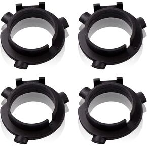 UGSHY 4 PCS H7 LED CAR CAR PLB ALB SOCKET ، قاعدة الأضواء الكبري