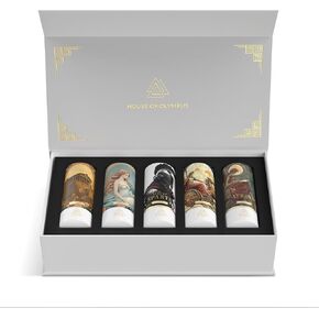 King of Sparta Hanging Car Air Freshener for Men, Only Natural Essential Oils - Luxury Car Air Diffuser by House of Olympus - Made in USA